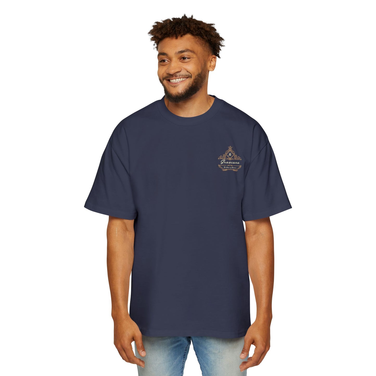 Men's Heavy Oversized Tee - Chill Vibe Summer Shirt, Casual Streetwear, Unisex Gift, Relaxed Fit Tee, Everyday Comfort Wear