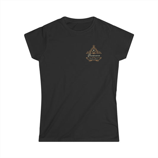 Women's Tee - House of Graziano Elegance and Luxury Logo